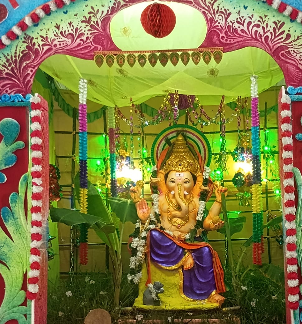 We celebrate the auspicious occasion of 🎊 ✨ Ganesh Chaturthi 🎊 ✨ with great enthusiasm and devotion. The beautifully adorned Lord Ganesh idol graces us with divine blessings, as students and staff come together in unity and joy.

<a href="/model_odisha/">Odisha Model Tribal Education Society (OMTES)</a>
@nests_emrs 
<a href="/stscdev/">ST & SC Dev., M & BCW Dept, Govt. of Odisha, India</a>