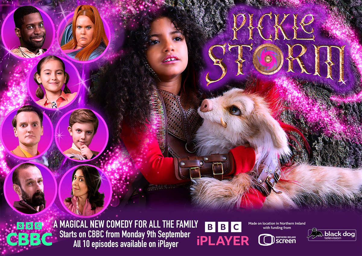 Our brand new kids' show 'Pickle Storm' starts 9th Sept at 5.35pm on CBBC and runs Mon - Fri for the next two weeks. But if you can't wait, you can watch all 10 episodes on iPlayer right now. #PickleStorm #CBBC