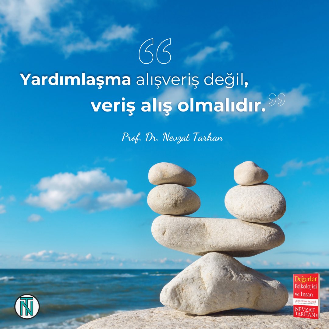 drnevzattarhan's tweet image. Yardımlaşma, maddi ve manevi nimetleri karşılık beklemeden başkalarıyla paylaşmaktır. Veren taraf, aslında yatırım yapandır. 

#Yardımlaşma #KarşılıksızPaylaşım #Sessizİyilik #MaddiManeviNimetler #İyilikYap #DeğerlerPsikolojisi #NevzatTarhan