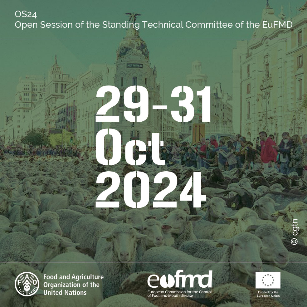 🔬🩺Are you involved in #AnimalHealth and disease control? Join the @eufmd Open Session and explore the latest advancements in FAST disease diagnostics, vaccines, policymaking and biosecurity strategies with worldwide experts.

Register now➡️ bit.ly/3VJSqwp

#OS24