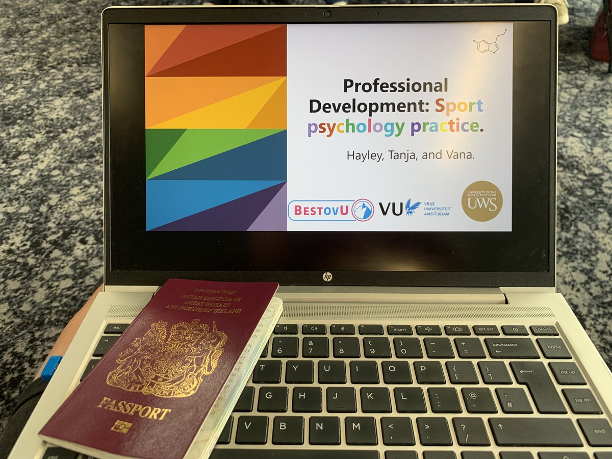 From <a href="/UniWestScotland/">UWS</a> ✈️ to Netherlands ...

This weekend <a href="/scottishsportps/">Dr Hayley E McEwan</a> travelled to Amsterdam to work with the Dutch Association of Sport Psychology, providing professional development for Dutch sport psychologists. 🇳🇱