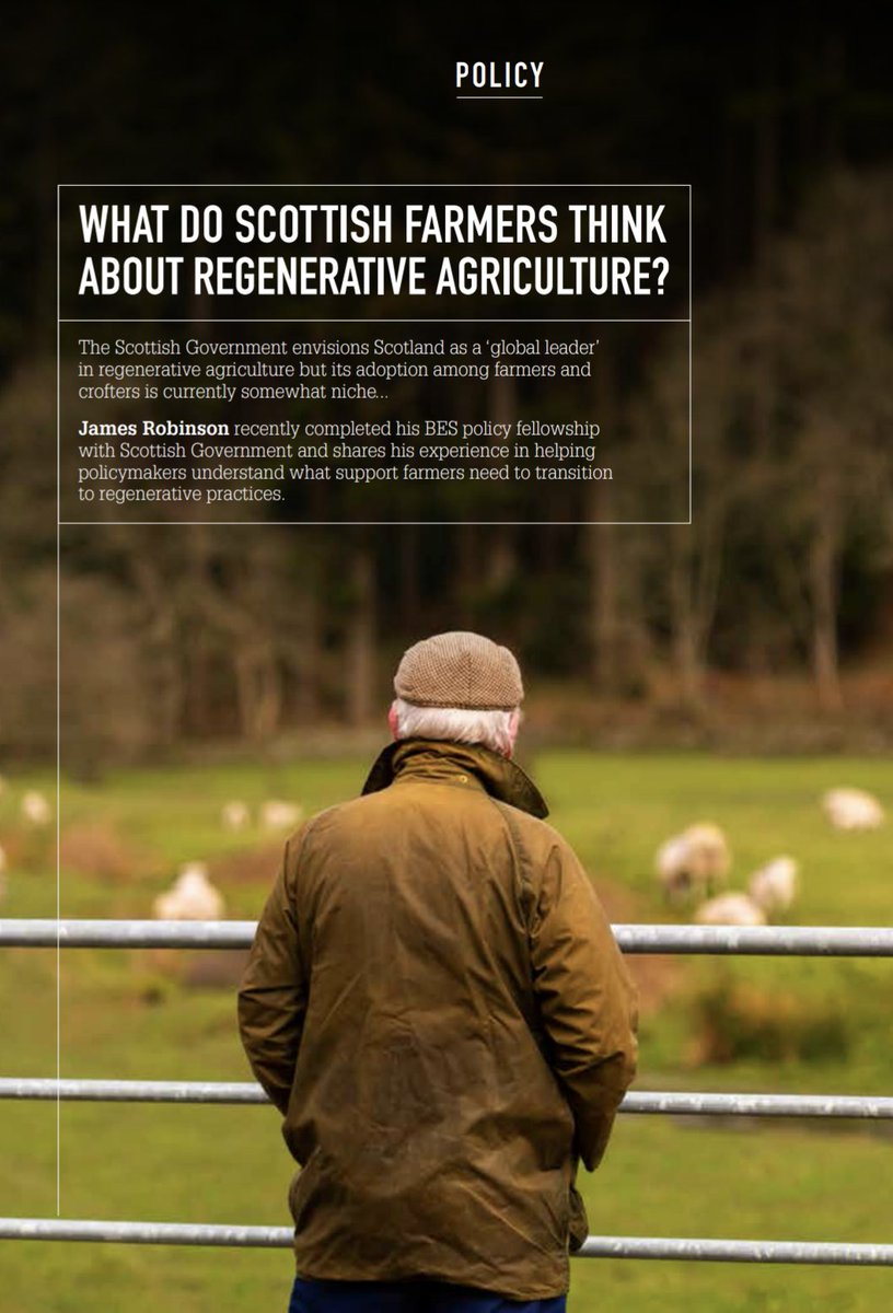 I've been reading BES's The Niche magazine for years so very happy to have my article published today about my recent Fellowship with <a href="/BritishEcolSoc/">British Ecological Society</a> &amp; <a href="/SGRESAS/">RESAS</a> !! <a href="/SallieBailey20/">Dr Sallie Bailey</a> <a href="/GeosciencesEd/">School of GeoSciences @ University of Edinburgh</a> <a href="/RBGE_Science/">@RBGE_Science</a>