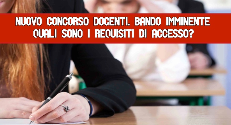 SindacatoAsset's tweet photo. Nuovo Concorso docenti. Bando imminente Quali sono i requisiti di accesso? https://t.co/WWLmBl0iYe https://t.co/ij0odwuuVQ