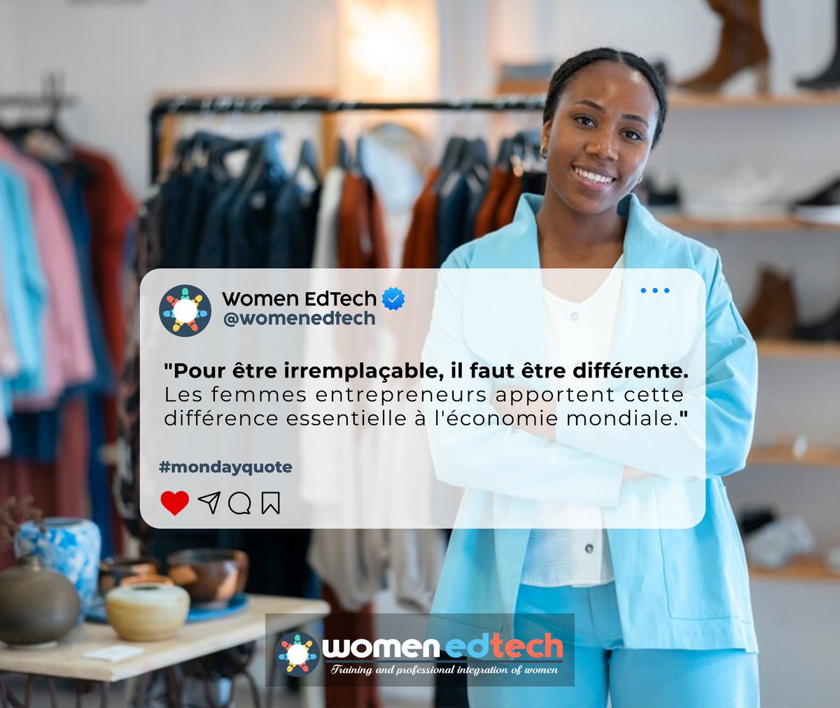 Dans un monde où l'innovation et la croissance sont des moteurs essentiels de l'économie mondiale, les femmes entrepreneures jouent un rôle crucial.