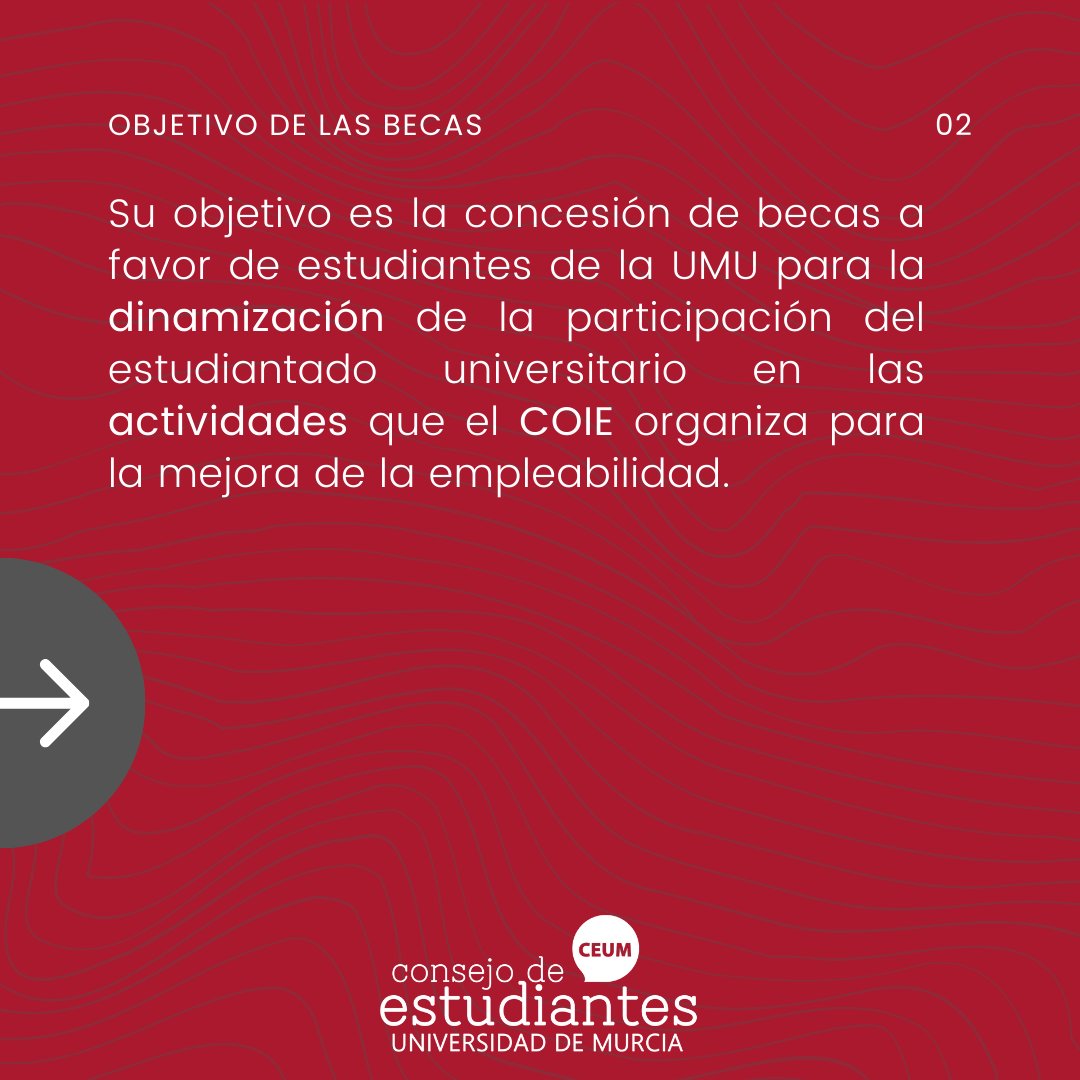El <a href="/coieum/">COIE UM</a>, junto con el Banco Santander, está ofreciendo 10 becas de 1200€ para estudiantes de grado y máster de la <a href="/UMU/">Universidad Murcia</a>. 

⬇️