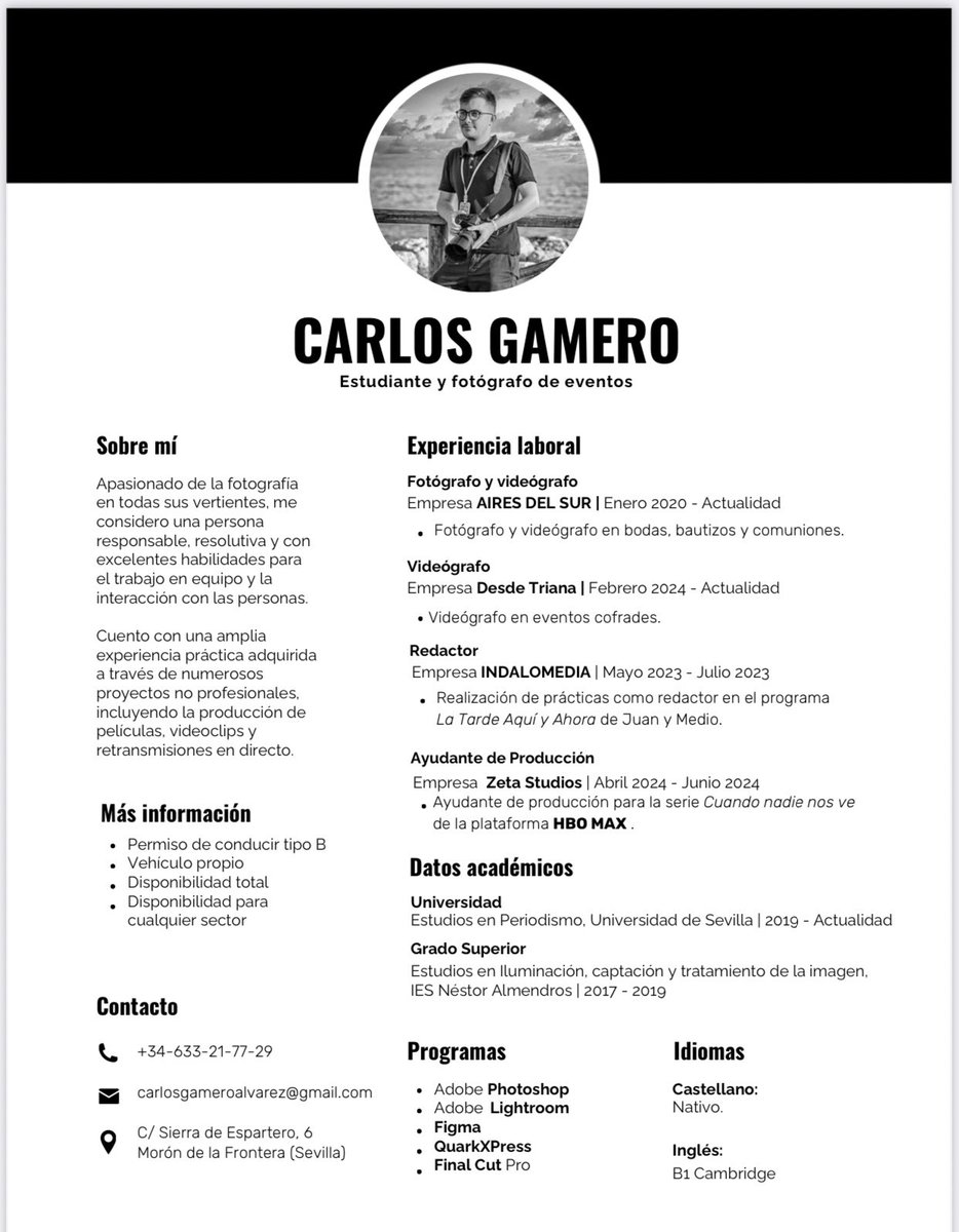 Carlos Gamero tweet media