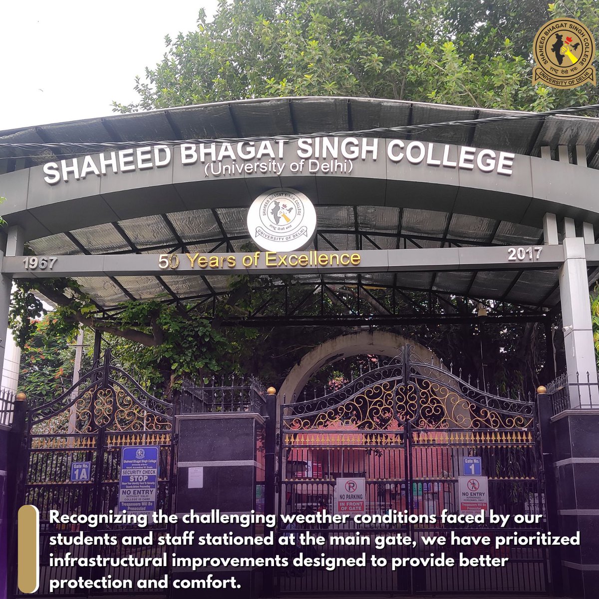 sbscduofficial's tweet photo. We are excited to announce the recent development at Shaheed Bhagat Singh College, University of Delhi, which underscores our commitment to enhance the campus environment for students and staff.
#sbsc #delhiuniversity #du #duupdates #education #student #university https://t.co/0uNelJ3uWx