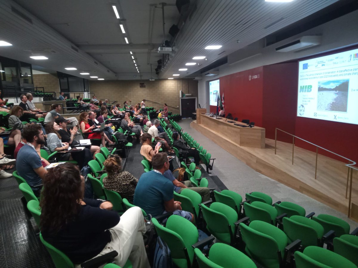 DarCo (@biodiv_darco) on Twitter photo With over 60 participants, the mid-term meeting of <a href="/BiodiversaPlus/">Biodiversa+ (European Biodiversity Partnership)</a> DarCo just started! A full day of open discussions among scientists and stakeholders on subterranean conservation in Europe! With over 60 participants, the mid-term meeting of <a href="/BiodiversaPlus/">Biodiversa+ (European Biodiversity Partnership)</a> DarCo just started! A full day of open discussions among scientists and stakeholders on subterranean conservation in Europe!
