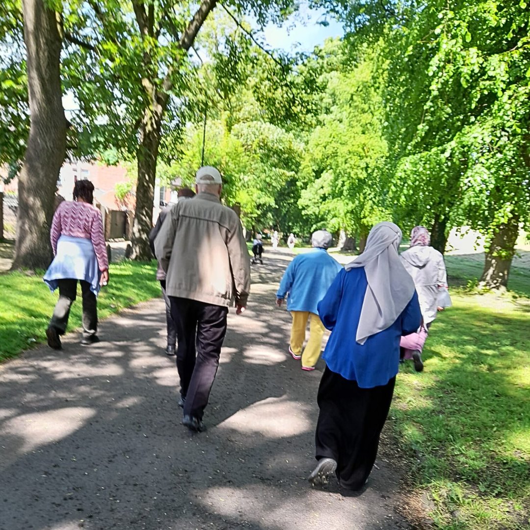 Our activities are back today &amp; Monday Health Walk is up first! This regular group is always open to new people. So if you’re inspired by #SheffWalkFest &amp; would like to come out with our friendly group in High Hazels Park and then back for a cuppa afterwards, please get in touch.