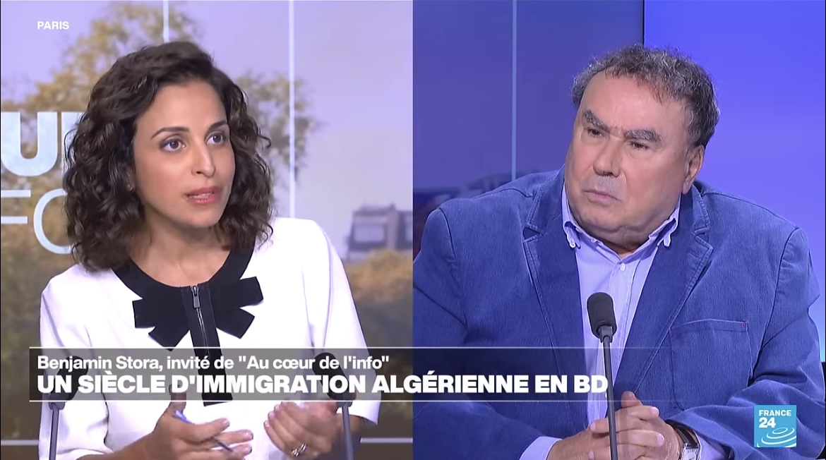 Achren Verdian (@achrenverdian) on Twitter photo 📺Grand entretien sur <a href="/France24_fr/">FRANCE 24 Français</a> avec l'#historien Benjamin Stora <a href="/b_stora/">benjamin stora</a>, co-auteur de la BD "Les Algériens en France, une Histoire de générations".
📽️ Retour en archives sur son enfance à Constantine
A revoir ici ➡️ go.france24.com/tJv
#AuCoeurDeLinfoF24 #F24 #Algérie 📺Grand entretien sur <a href="/France24_fr/">FRANCE 24 Français</a> avec l'#historien Benjamin Stora <a href="/b_stora/">benjamin stora</a>, co-auteur de la BD "Les Algériens en France, une Histoire de générations".
📽️ Retour en archives sur son enfance à Constantine
A revoir ici ➡️ go.france24.com/tJv
#AuCoeurDeLinfoF24 #F24 #Algérie