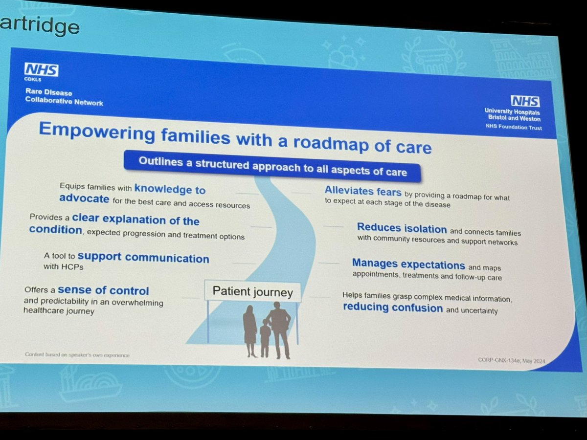 Today we started the #EEC2024 <a href="/IlaeWeb/">International League Against Epilepsy</a> Epilepsy Congress with a session on #CDKL5 deficiency disorder. 

It was a great example of collaboration between expert clinicians and parent advocates like <a href="/CDKL5AdvocacyM/">Carol-Anne Mum to Amber</a> from <a href="/CDKL5UK/">Cure CDKL5</a> 💚 it made it worth it to be there at 8am!