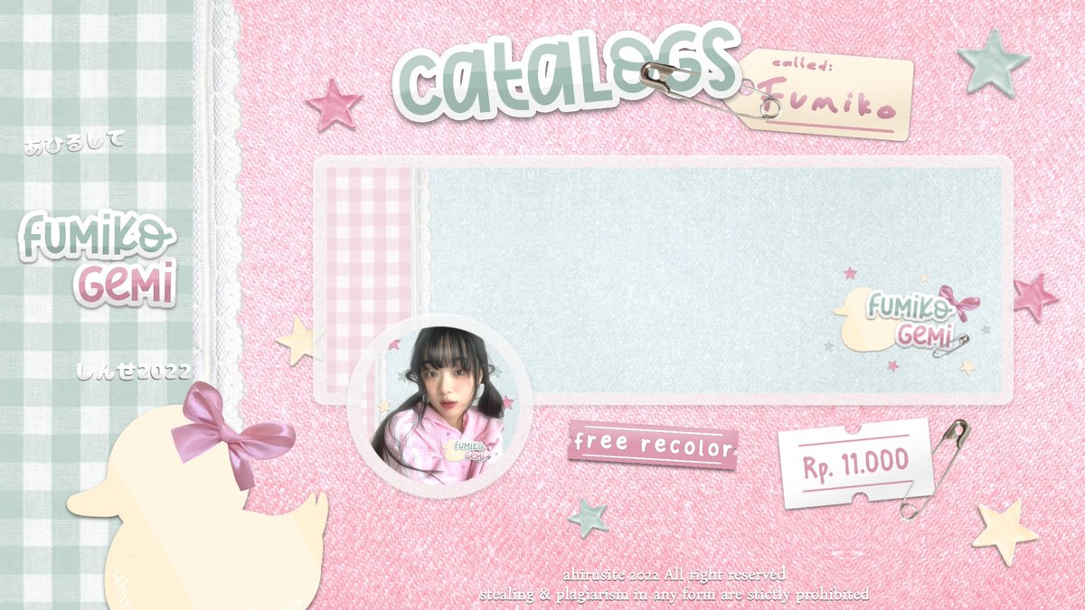 heLp repOst?　。。。ありがとう!

こんにちは、bocil pembaik!! 💭 Gemi akan open by request untuk 3 katalog dibawah, dengan slot terbatas 🥡🥢

cara claimnya gimana, Gem? 😦 tinggal absen di dm ku pukul 19.45 WIB ia adik _ adik 🪿🎀 cek ALT untuk info discount!
#zonauang #zonajajan