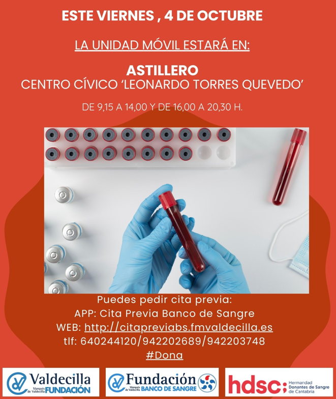 BSCANTABRIA's tweet image. Finalizamos la semana en el 🚑Centro Cívico 'Leonardo Torres Quevedo'  en #ASTILLERO 📍 @Astillero_Ayto

Recuerda que ❌No puedes donar:

👉Durante el #embarazo, #postparto y la #lactancia
👉No ha pasado un mes desde tu última vacuna

#donasangre #donavida #cadagotacuenta🩸