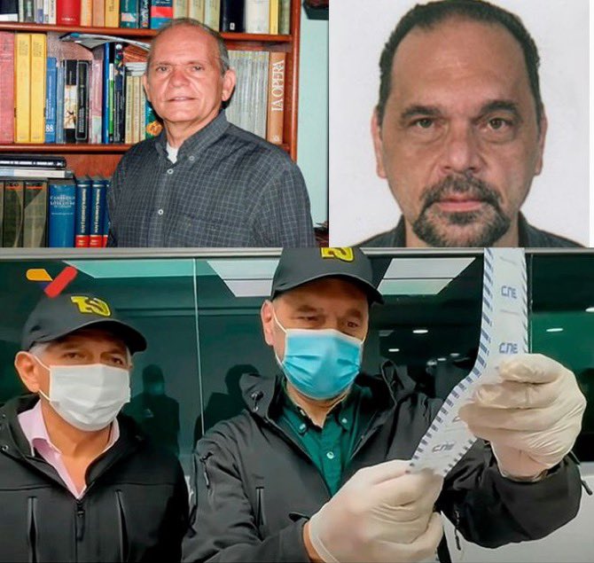 CASTORFAVELO's tweet photo. Lamentable que los profesores Emilio Hernández y Victor Theoktisto Costa de la @campusb @USB se hayan prestado a la farsa del peritaje del TSJ para ratificar fraudulentamente el triunfo de Nicolás Maduro.  Esos profesores quedaron rayados para toda la vida. https://t.co/snn2WQXmq1