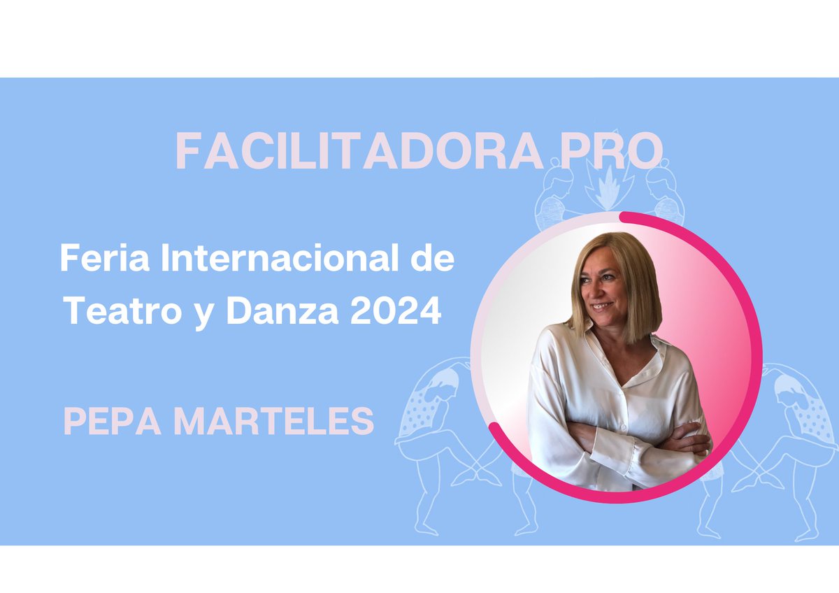 FeriaHuesca's tweet photo. 🎭 ¡Vuelve Pepa Marteles como FacilitadoraPRO en la Feria de Teatro y Danza de Huesca 2024! 🎭
📍 ¿Necesitas hacer contactos? Pepa te espera en la zona de acreditación todos los días de la feria, del 23 al 26 de septiembre, de 10:00 a 14:00 horas.
#feriahuesca #cofae #inaem https://t.co/fIPumwRFVG