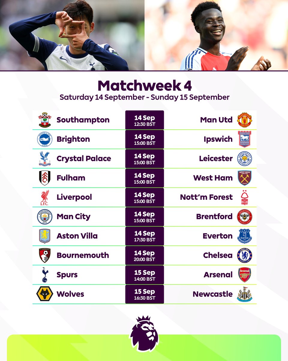 premierleague's tweet image. Which fixture are you most excited about this week? ✨