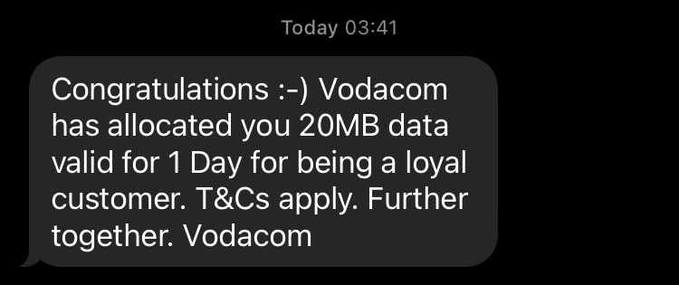 Seriously <a href="/Vodacom/">Vodacom</a> what are we supposed to do with 20MB😒???