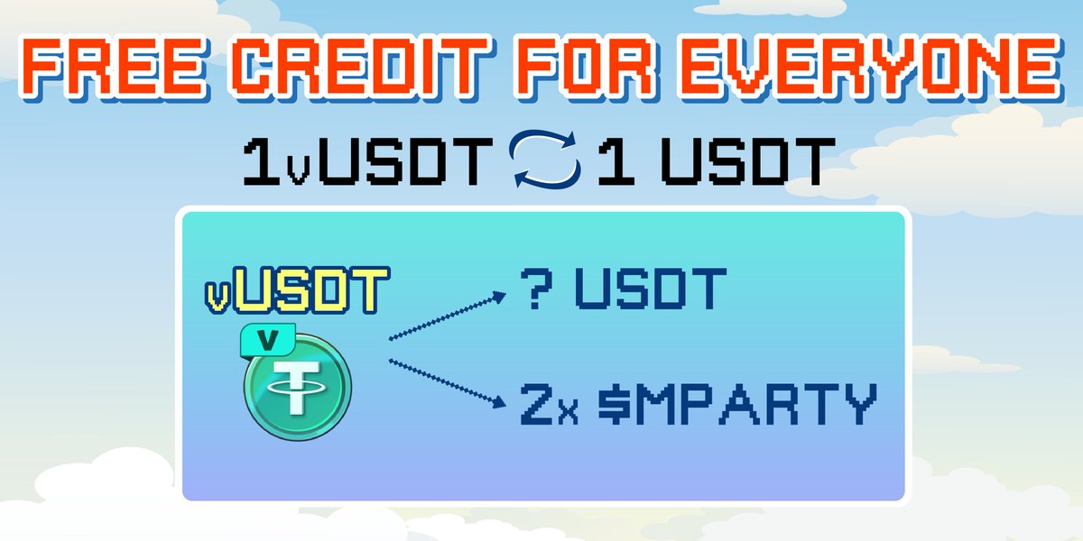 MemeParty_TON's tweet photo. 🎉Free credit for everyone🎉
Why not join TON MEME PARTY and claim your free credits to start earning USDT or $MPARTY?💰
1vUSDT=1USDT✨
MPARTY has 60x since listed, Claim free credits now to join! 🚀
#tonmemeparty #ton #trump #MPARTY #PurgeParty #Lose2win https://t.co/E7p4XCQj4S
