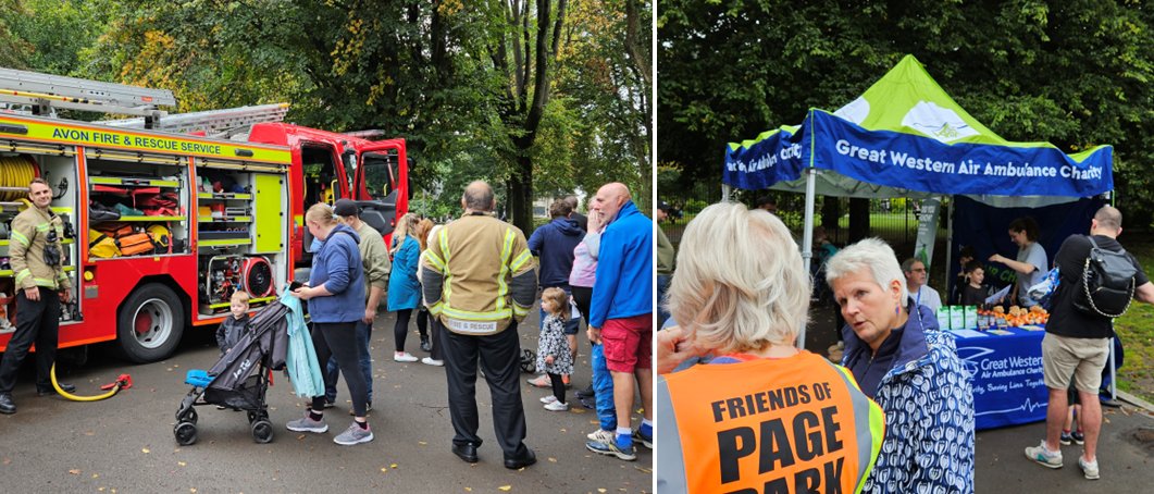ASPInclusion's tweet image. We had a great day at our Emergency Services Fun Day  on 07/09/24 that was organised by our Outreach Team and held at Page Park in Bristol.  A big thank you to the Friends of Page Park who supported the event and the other emergency services that attended as well.