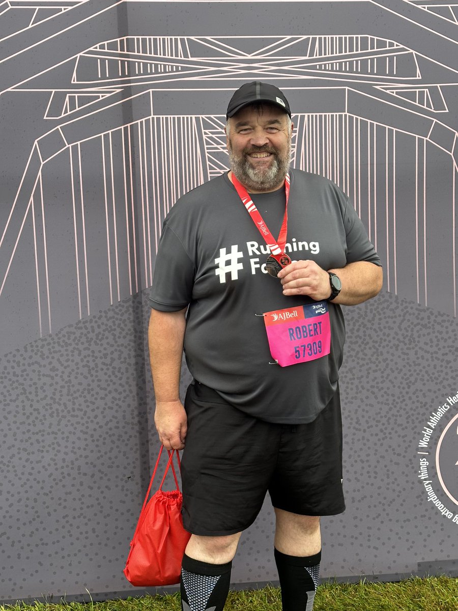 Great North Run, done ☑️ 
1st ever half marathon, done in 2.48.02! 
Who would have thought a 22.5 stone 53 year old could achieve this?
Feeling fantastic!!
<a href="/peter_levy/">Peter Levy</a> <a href="/SaraDaviesCC/">Sara Davies</a> #GreatNorthRun2024 #GNR2024