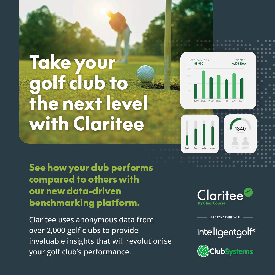 Brand new benchmarking platform for golf clubs! 

Claritee allows you to see how you are performing compared to more than 2,000 other golf clubs, giving you insights and data to help you succeed.

💡Visit bit.ly/ClariteeP1Soci…… to learn more.