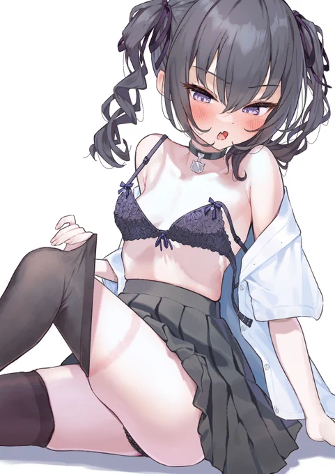 「ニーソ跡やば・・・さいあく・・・」 