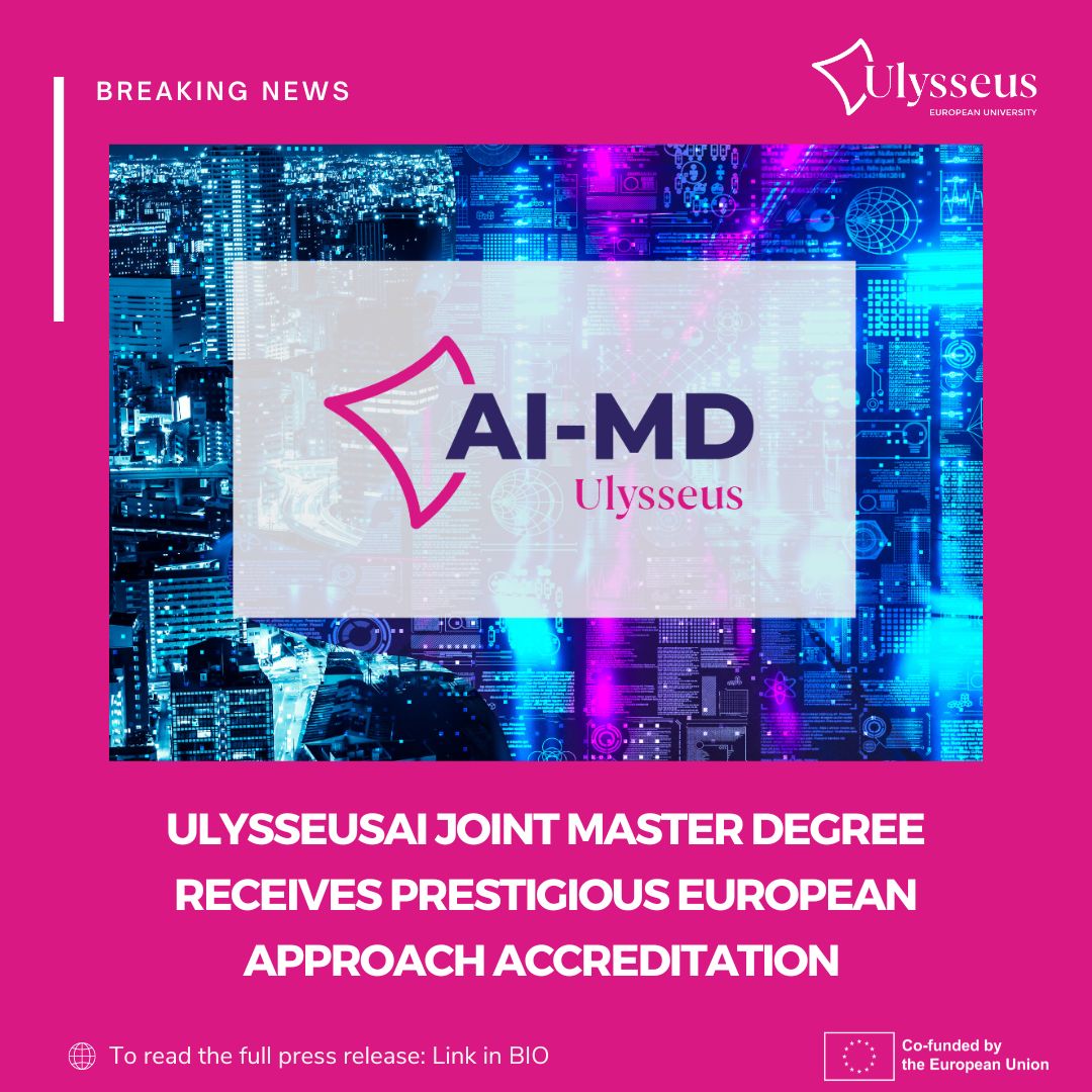 🚀 The Ulysseus Joint Master’s Degree in AI for Business Transformation has received the prestigious European Approach accreditation! 🎓 This is a historic achievement for our partner <a href="/HAAGAHELIAamk/">Haaga-Helia AMK</a> 🌍 #UlysseusAI