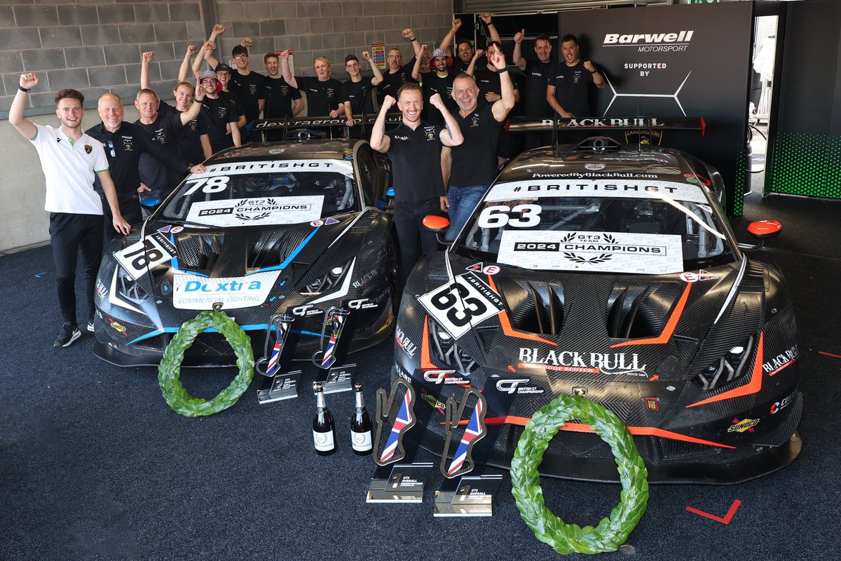 BarwellMotorSpt's tweet image. Waking up as British GT Champions… you can’t beat that feeling.

What. A. Team! ❤️