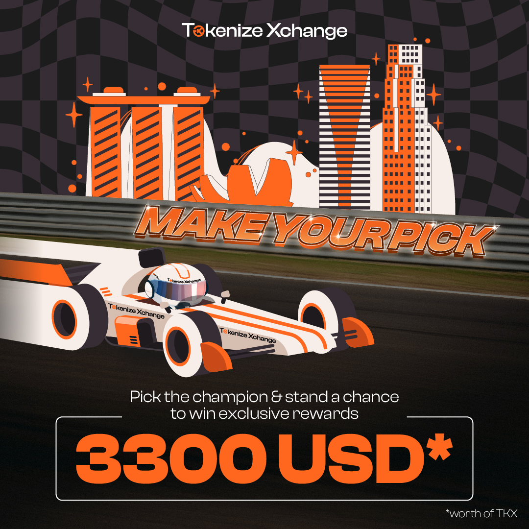 🏁 Get Ready for One of the Biggest Motorsport Events! 🏁  

Tokenize is firing up the excitement, and we’ve got something special just for YOU! 🚀  

🎉 14-Day PROMOTION 🎉 – Open to all users, from new to long-time supporters, with exclusive rewards and a prize pool of UP TO
