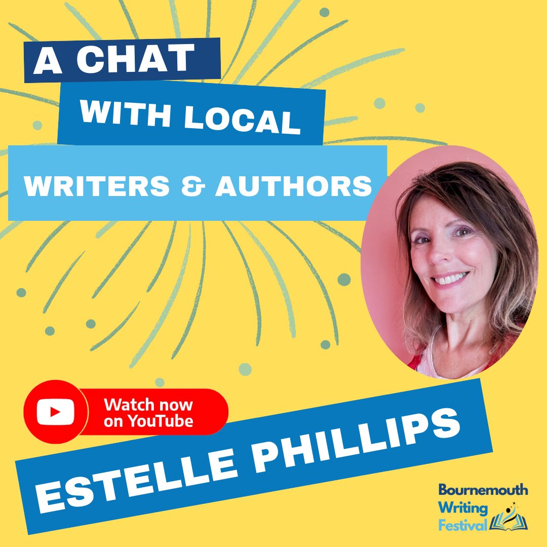BmthWritingFest's tweet photo. Watch our chat with local poet Estelle Phillips as she talks about surviving a car crash and turning to writing.

https://t.co/LTwr6ZFlJQ

#poetrycommunity #writingcommunity #writerslife #amwriting #amwritingpoetry #bournemouth #writingfestival https://t.co/N31HFbzO27