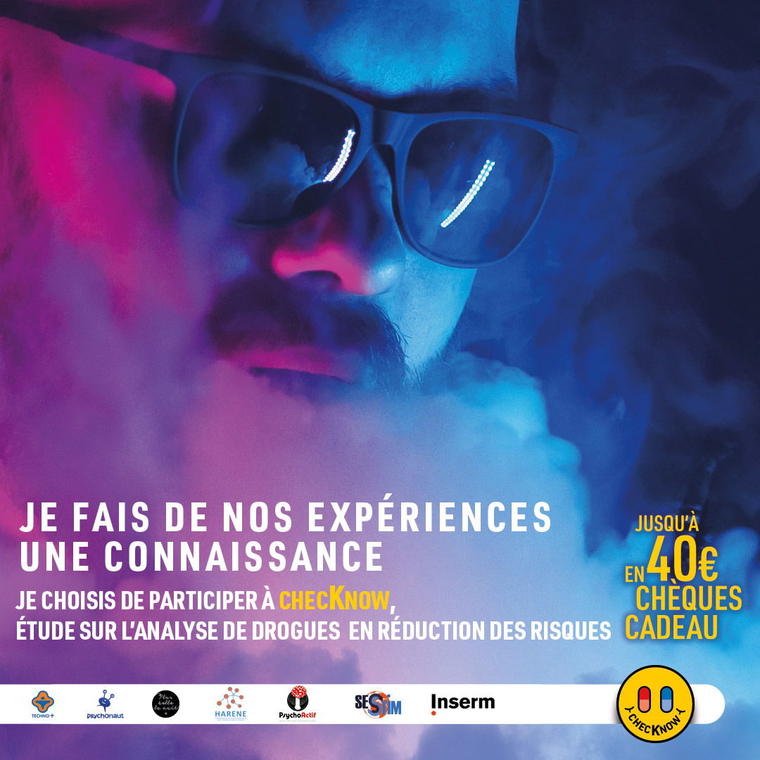 assoAIDES's tweet photo. #ENQUÊTE | Vous êtes majeur-e + avez consommé au moins un produit psychoactif ces 30 derniers jours ? Participez à l'étude CheckNow 🔎 

🔬 L'objectif ? Évaluer l'impact de l'analyse de produits sur la réduction des risques liés à la conso de #drogues.

➡️ https://t.co/aURgECDPcQ https://t.co/PD4pNn3sQg