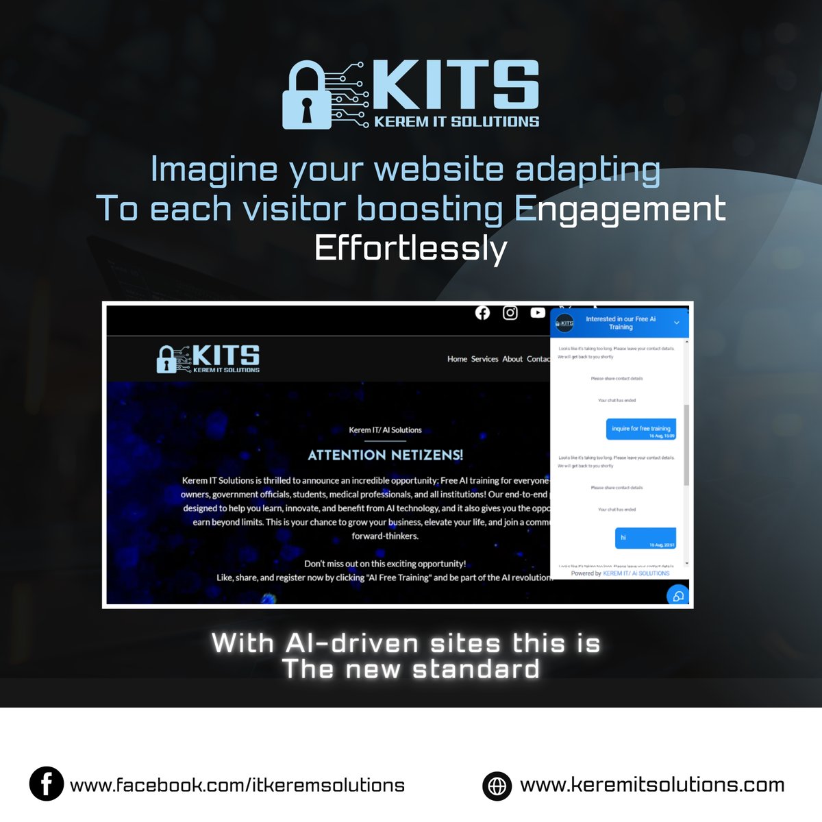 keremitsolution's tweet photo. 💼 Get 20% off setup fees &amp; exclusive discounts with Kerem IT Solutions! Unlock AI strategies, 24/7 support, CRM setup, and more. Visit https://t.co/6JZFBLL8zy or call +63 917 535 3736 today! #AIsolutions https://t.co/c8wjMWIURf
