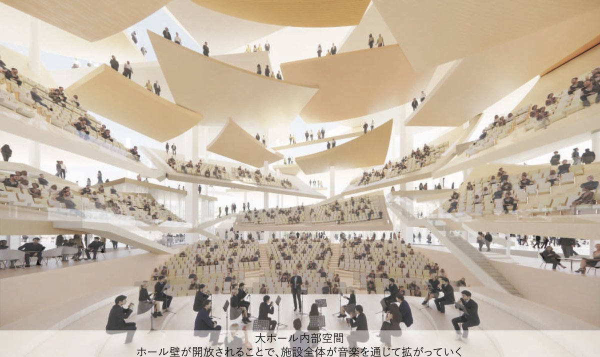 JapanArchitects's tweet photo. 【#プロポーザル】藤本壮介事務所が「仙台市 国際センター駅北地区複合施設基本設計業務」受注者に選定
「多様な活動による拡散性」と「ひとつのことを創り出し拡がる」を共存させることで、過去と未来がつながり、人、文化、まちを育んでいく新しい杜の都のシンボルをつくる
https://t.co/KPvvSRsSSK https://t.co/N4BgXXPCDe