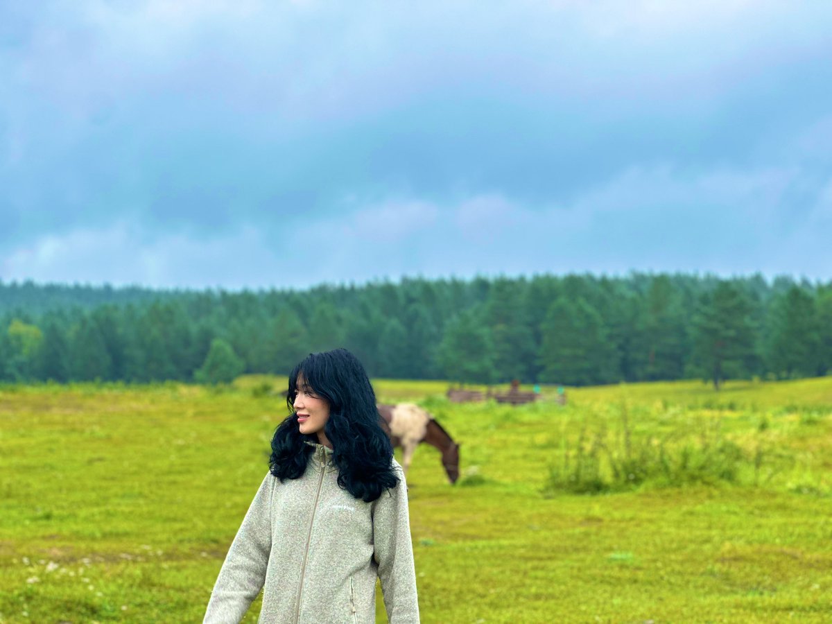 Хангай нутаг сайхан шүү 💜