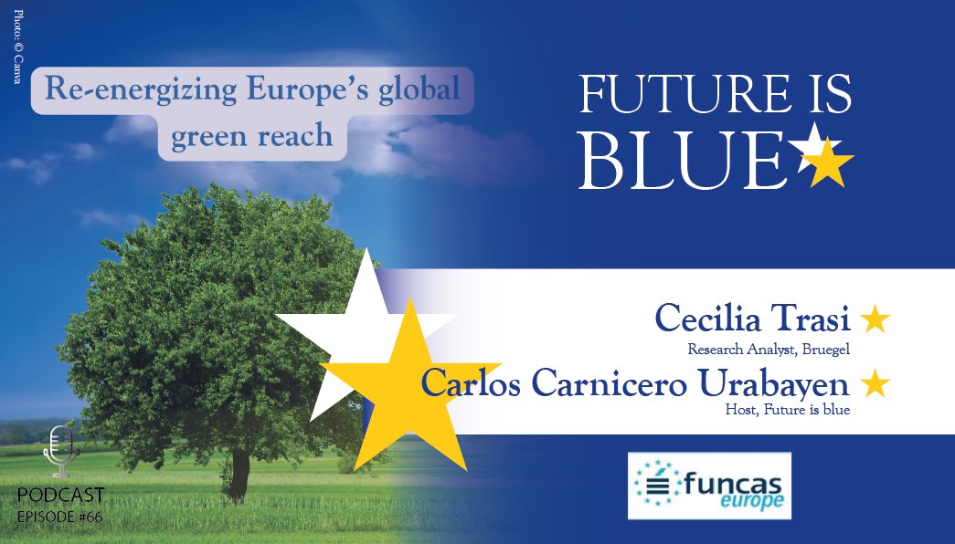 New #PodcastAlert! 🚨
We sit down with <a href="/CeciliaTrasi/">Cecilia Trasi</a> from <a href="/Bruegel_org/">Bruegel</a> to discuss the #EU's Global Green Reach strategy 🌍💚. How can Europe balance #decarbonization, competitiveness, and global partnerships to combat #ClimateChange?
🎧 Listen now: share.transistor.fm/s/d1d66bbe#t=0…