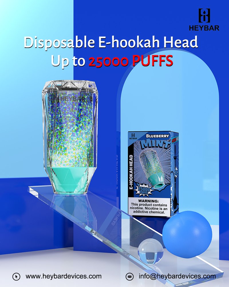 HeybarVape's tweet image. Looking for high-quality hookah heads at wholesale prices? Heybar Hookah Head is your ideal choice! - E-liquid capacity options: 10ml &amp;amp; 25ml - Universal hookah connect - Designed for DTL inhalation ⛳Wholesale contact us at info@heybardevices.com #HeybarHookah #Wholesale