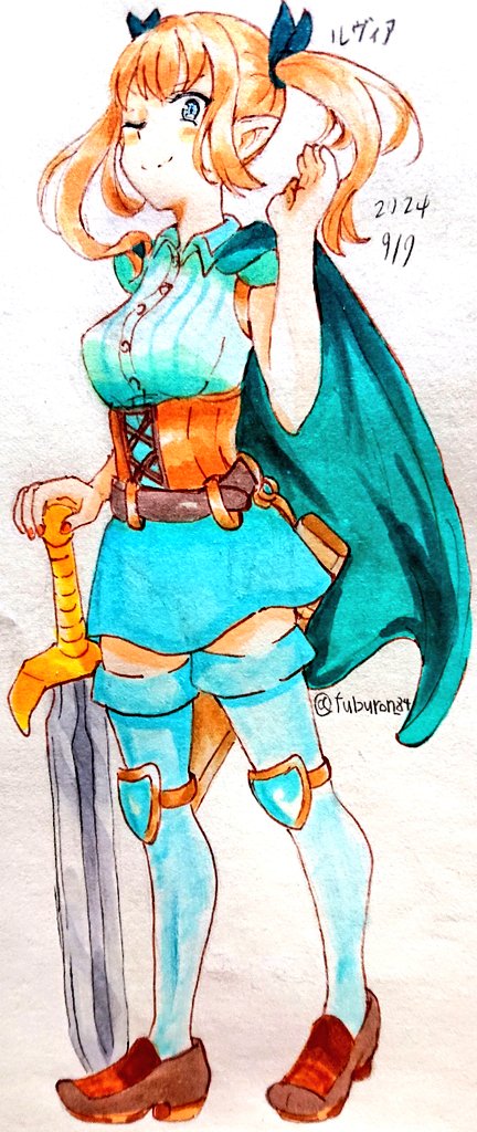 #創作
ルヴィア「フフン、私にかかればこんなものですわ」