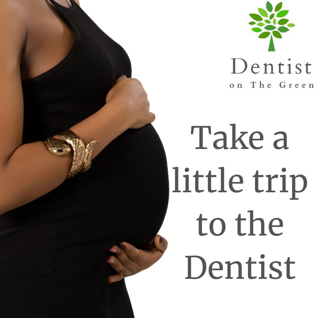 Are you expecting? 
The hormonal changes your body is going through can make you more susceptible to gum disease or other dental issues. 
Simply taking a trip to the dentist will help you get some advice on how to care for your teeth.#PregnancyOralHealth #ALittleTripToTheDentist