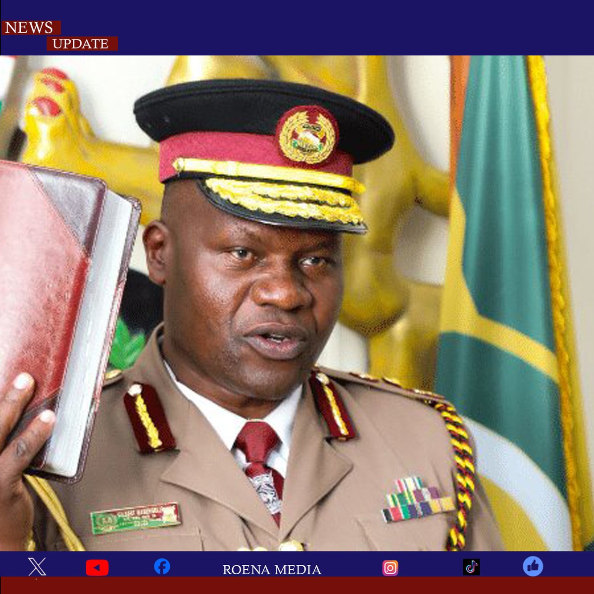 RoenaMedia's tweet image. 🚨 Acting Police IG Gilbert Masengeli has missed his court appearance for the sixth time, sending Deputy IG Eliud Langat in his place. Masengeli cited involvement in a security operation in Wajir County as the reason for his absence. #PoliceUpdates #CourtNews #WajirSecurity