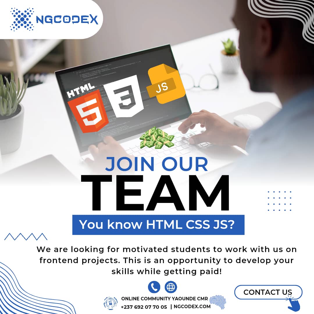 ngcodex's tweet image. Hey,😀 ! If You&apos;re Willing of being part of this great Journey, just follow Us ,😆👍🏽
🌐⚡on our Website Ngcodex.com 
#Ngcodex #ZebsHaupur #Developpement #Microsoft365ราคาถูก #viral #webdeveloper