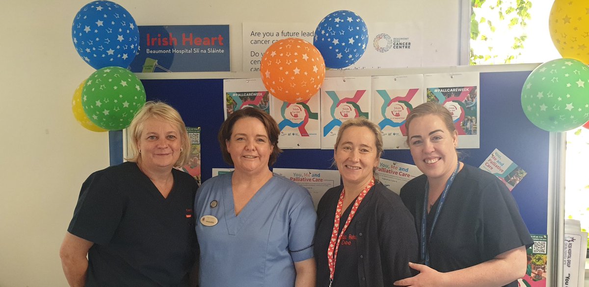 Some of our Cardiac Rehab Team visiting our information stand at the staff canteen <a href="/Happy_Alli/">Ali McMahon</a> <a href="/AIIHPC/">All Ireland Institute of Hospice & Palliative Care</a> <a href="/Beaumont_Dublin/">Beaumont Hospital</a>