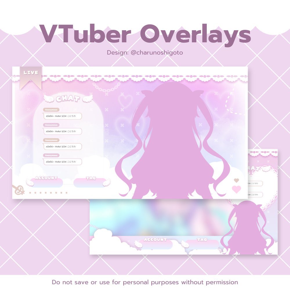 ♡ VTuber Overlays Design ♡
Surprise Overlays
Client: @.aikaseasonVT 

〜〜〜〜〜〜〜〜〜〜〜〜

#VTuberTH #VTuberOverlays #VtuberAsset