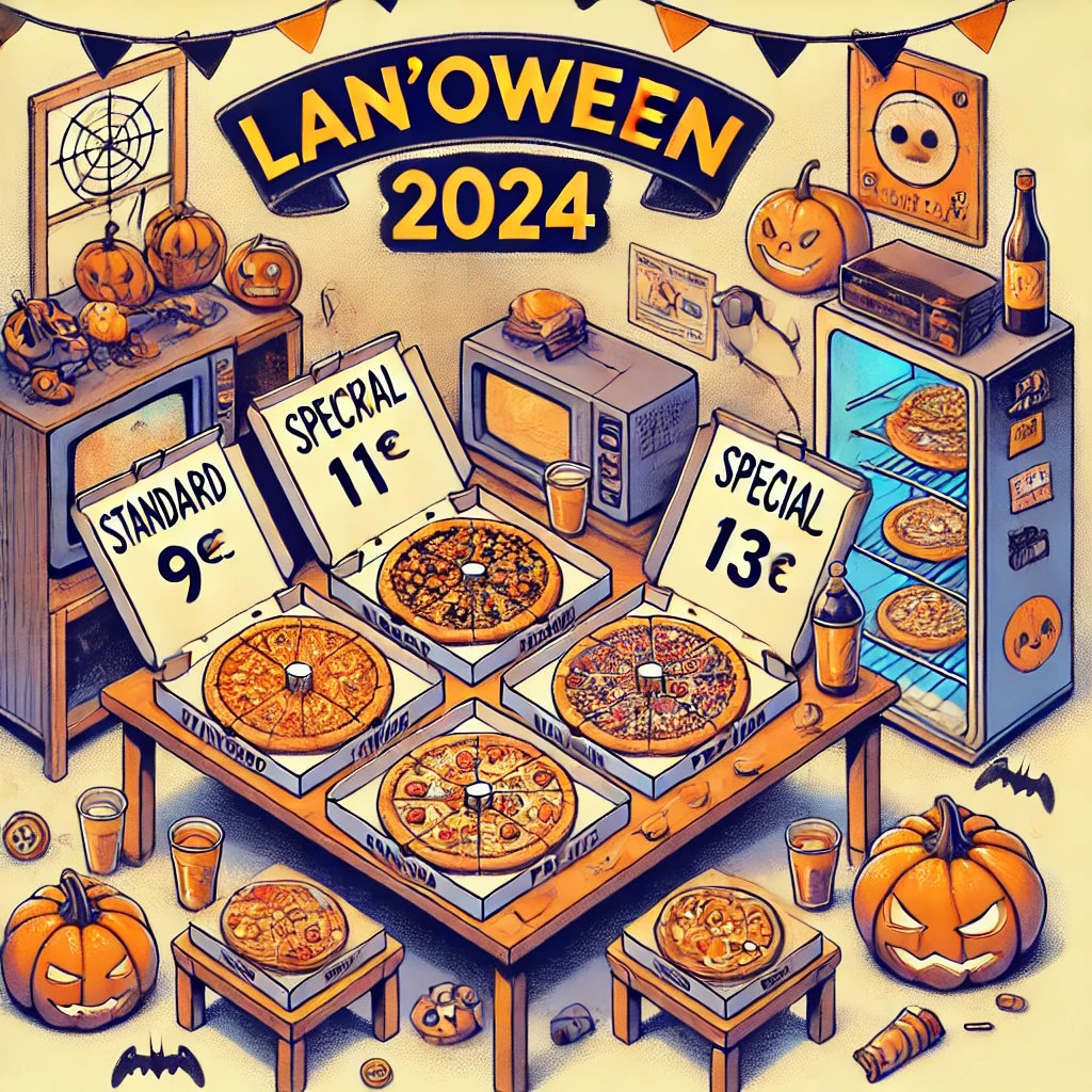 teamazerty's tweet photo. Se restaurer durant la LAN'Oween 2024 https://t.co/m5MIVyGZ0t https://t.co/pO2S7g3TZ7
