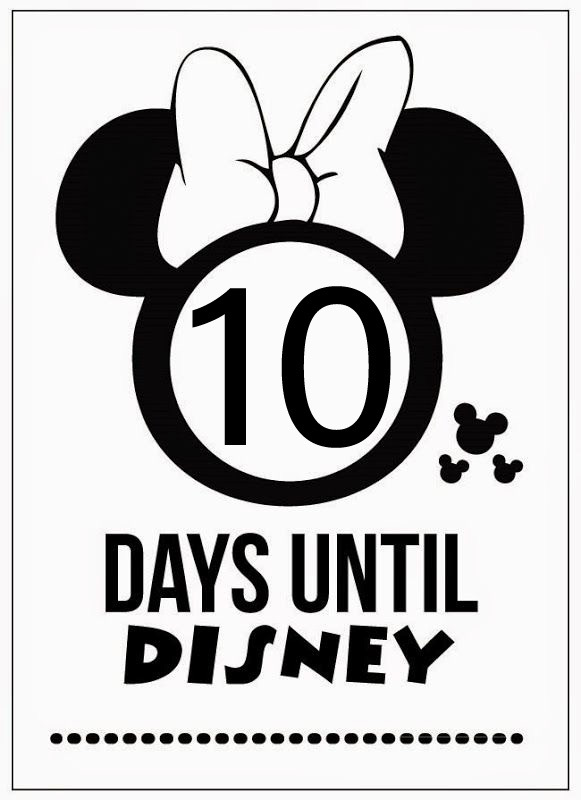 Only 10 Days till Disney

The countdown has really started