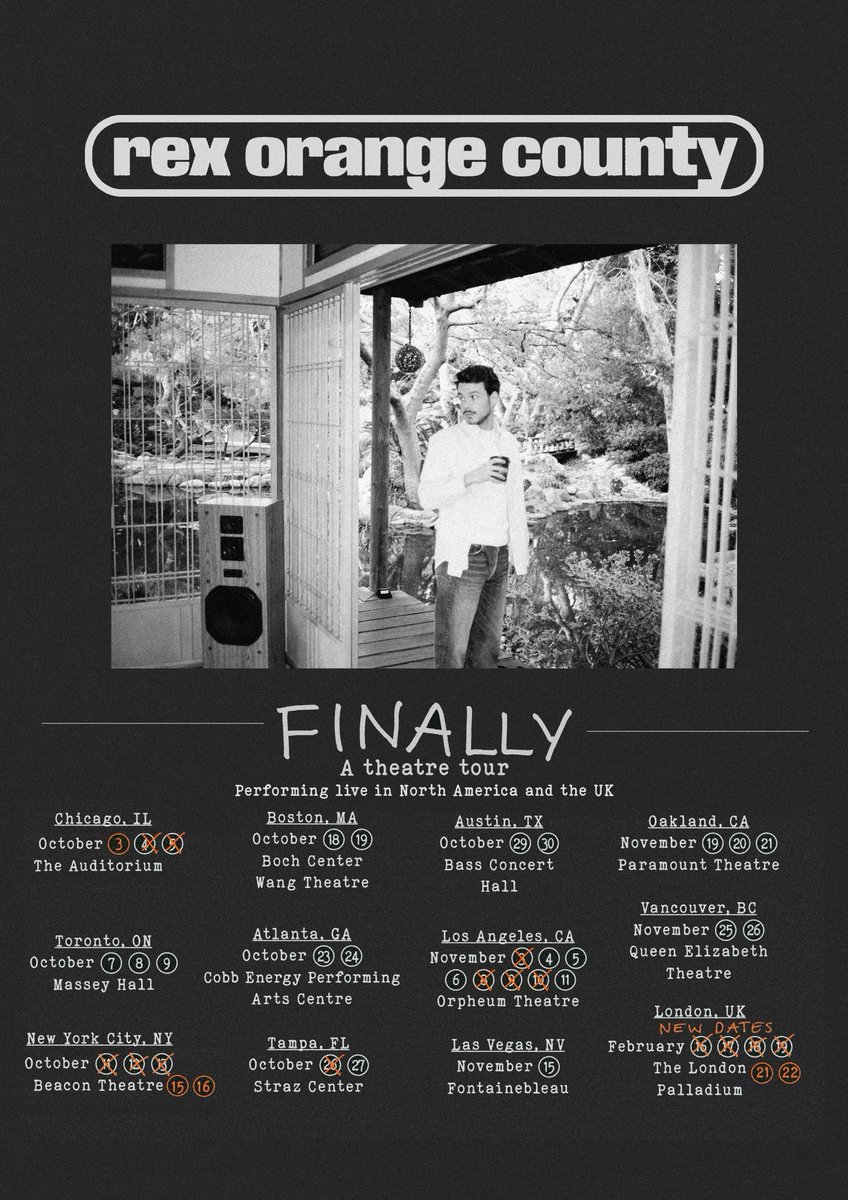 GOOD MORNING

2 NEW DATES ADDED IN LONDON,
ONSALE RIGHT NOW !!!!!!!!!

aegp.uk/ROC25