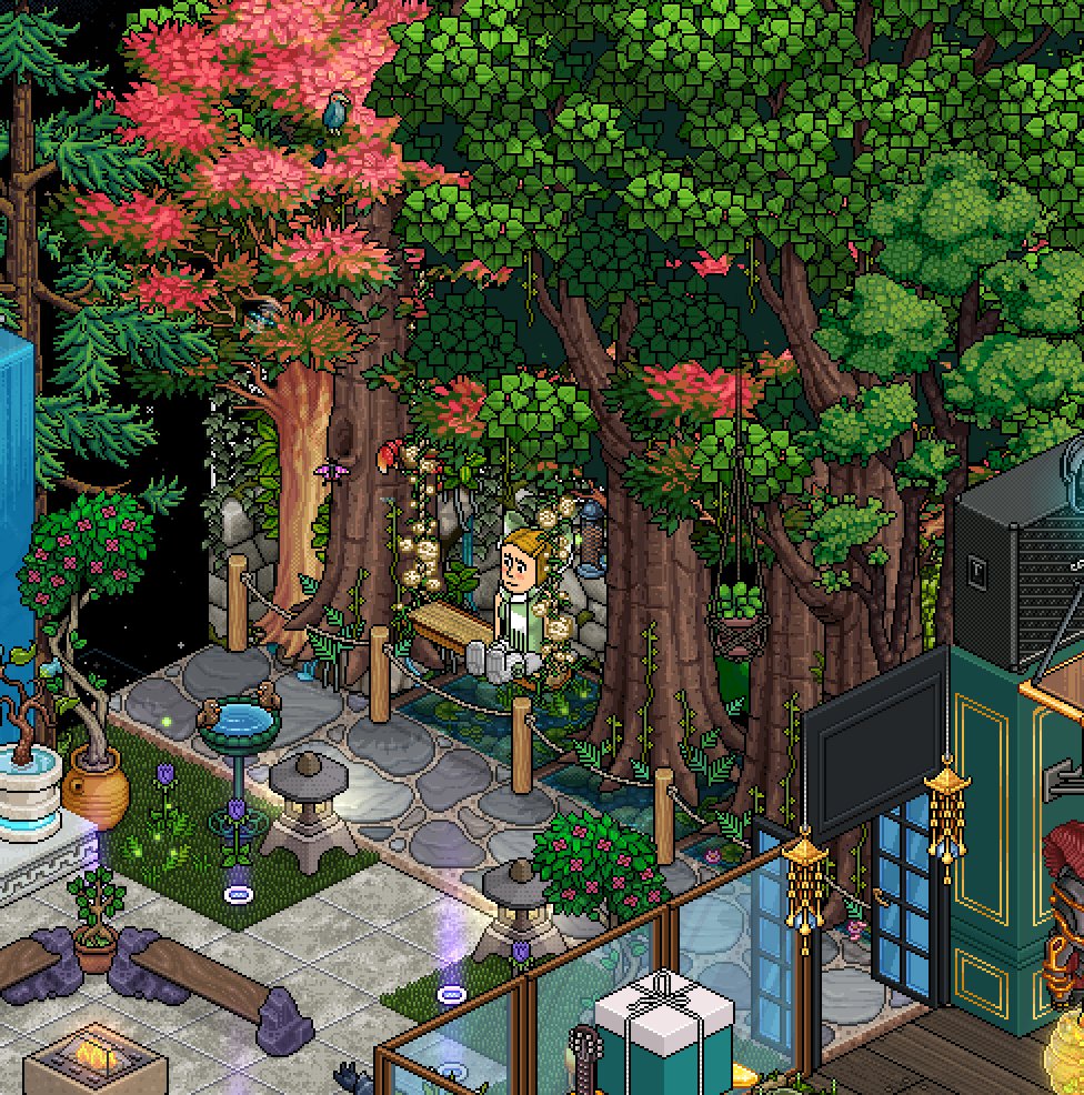 Disfrutando de un rato de relax.