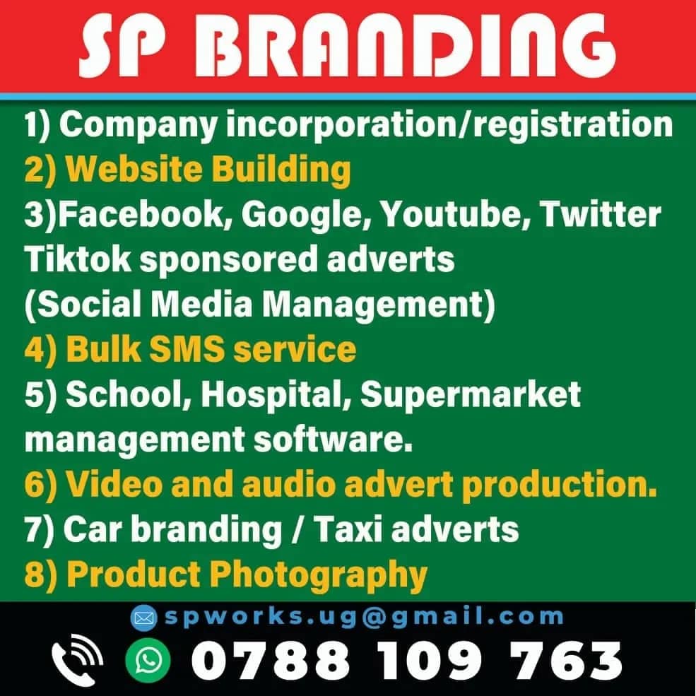 SPsystems2's tweet photo. @tbonnita @kigo_thinkers SP branding 
Large format printing 
Embroidery 
3D signage making 
Company registration 
Social media sponsored Adverts (boosting)
Car/taxi/ wall branding 
0788109763 https://t.co/aSYgSMJdGC
