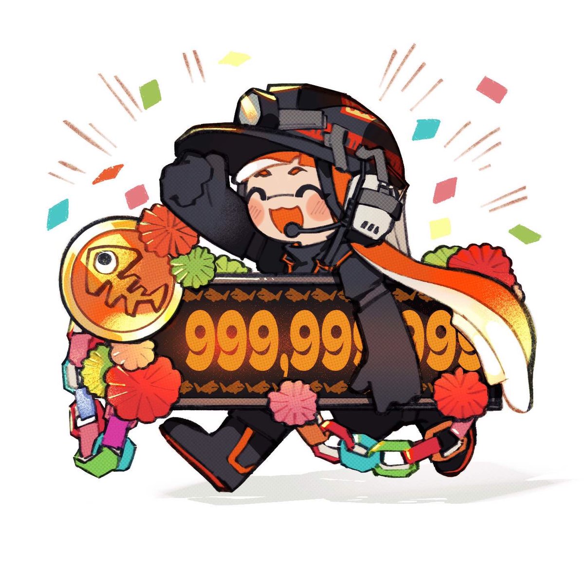 inari1369's tweet image. ビッグランお疲れ様！！
金イクラ総数すごすぎるﾅｲｽ〜🙌
#Splatoon3