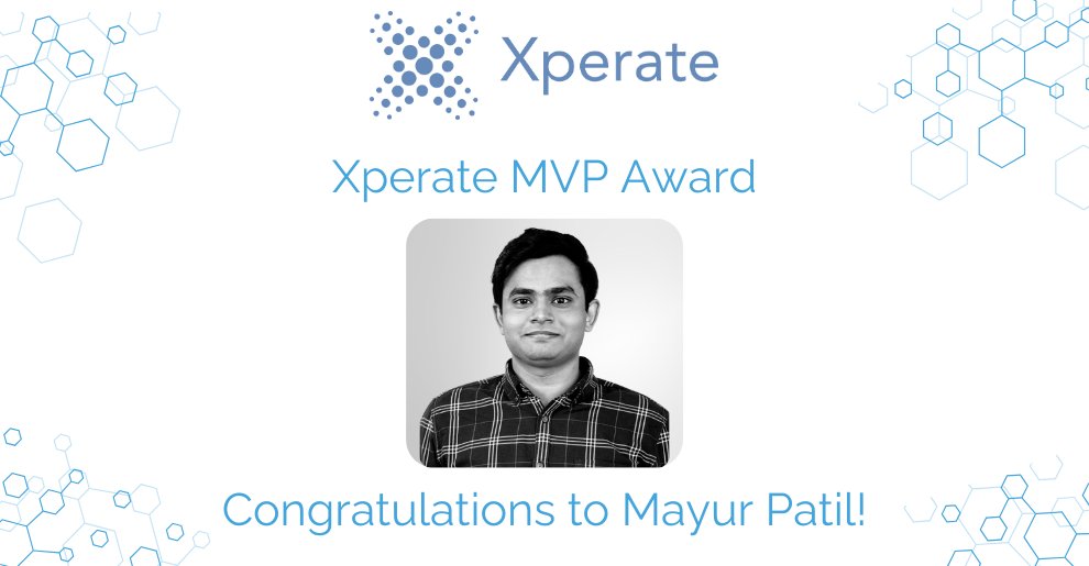 We recently announced the winner of the Xperate MVP Award. This is a competition held in our Pune office to find the standout performer within the team.

We were thrilled to award this to Mayur Patil, Senior Software Developer. 

Congratulations Mayur!

#xperate #legaltech