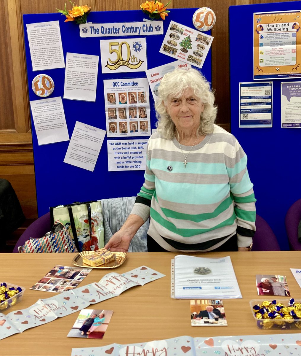 Are you calling in to the <a href="/MFTRewards/">MFT Rewards and Benefits Hub</a>  <a href="/MFTtimeforme/">MFT timeforme</a> Roadshow today?   Why not ask about the Quarter Century Club? Our stall will be there until 2pm <a href="/MFTnhs/">MFT NHS</a>